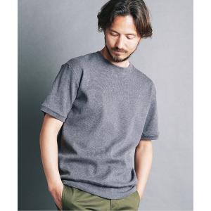 tシャツ Tシャツ メンズ HONEYCOMB　PULLOVER　KNITSAW S/S:ハニカム コットン プルオーバー 半袖 ニットソー 24S｜ZOZOTOWN Yahoo!店