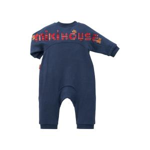 ベビー服 ロンパース ミキハウスベア バックロゴカバーオールの買取情報