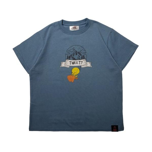 tシャツ Tシャツ キッズ JUNKSOUL OUTDOOR/TWEETYブランコTEE (M4)