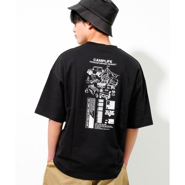 tシャツ CAMP LIFE BIG Tシャツ キッズ 子供服 男の子