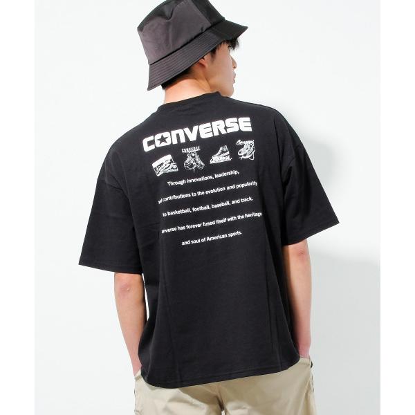 tシャツ CONVERSE 別注バックプリントTシャツ キッズ 子供服 男の子