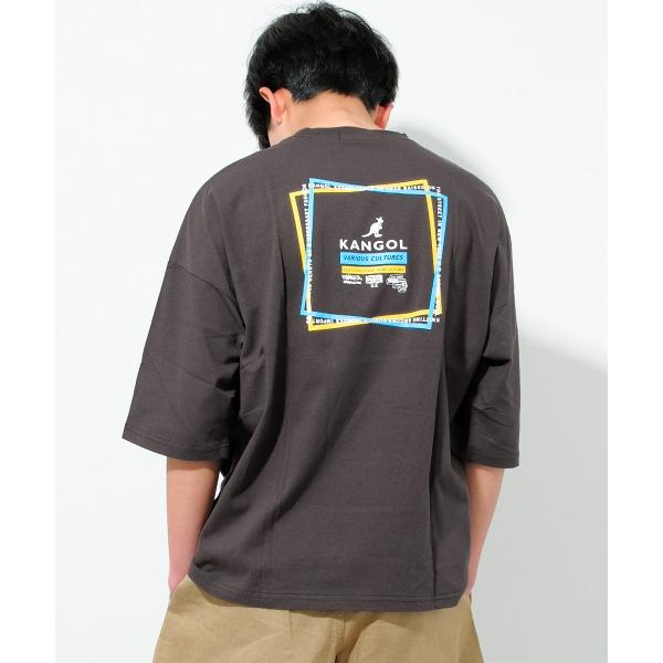 tシャツ KANGOL 別注蛍光ロゴアートTシャツ キッズ 子供服 男の子