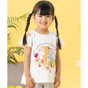 ANPANMAN KIDS COLLECTION ワンピース カラフル丸襟パッチワーク ANPANMAN KIDS COLLECTION ワンピース カラフル丸襟パッチワーク