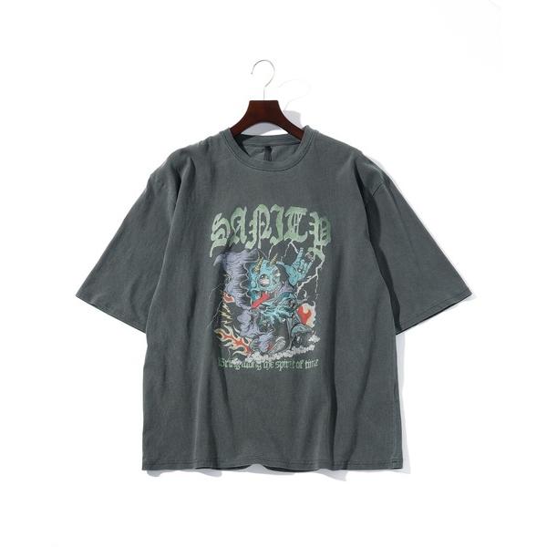 tシャツ オーバーサイズ メンズライク プリント Tシャツ レディース レディース