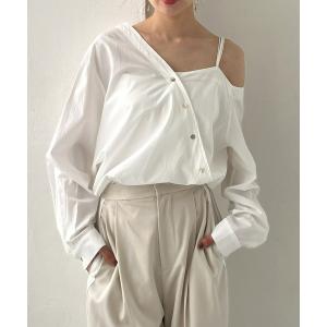 NOTRE emor（ノートルエモア） ブラウス シャツ tulle veil tops