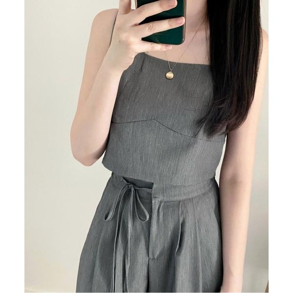 セットアップ 「レディーズ商品」スクエアネック＆パンツ / セットアップ レディース