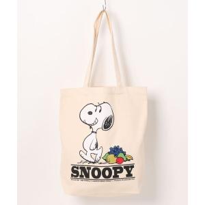 トートバッグ バッグ レディース 「FRUIT OF THE LOOM」Fruit of the Loom×PEANUTS キャンバスTOTE BAG