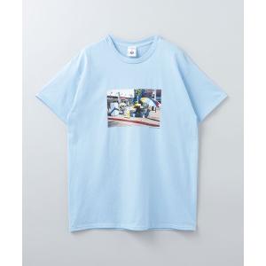 tシャツ Tシャツ レディース 「Cafe Royal Books × 6(ROKU)」FLOWER SHOP Tシャツ