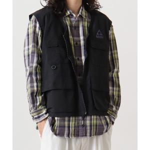 F/CE. ベスト ジレ ROPE MESH LONG VEST / エフシーイー ロープ