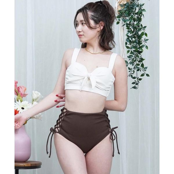 水着 LAETITIA/レリッタ  バンドゥビキニ ハイウエスト ギンガムチェック 441201 レ...