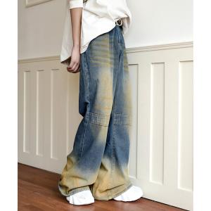 Shoowtime（ショウタイム） ジーンズ Fringe design flared denim