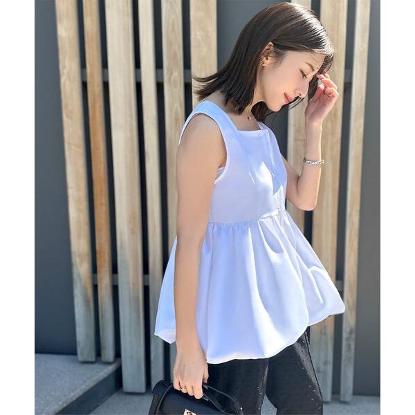 ベスト ジレ 「 水野佐彩さんコラボ 」　前後2wayバルーンジレ レディース