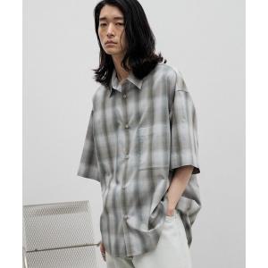 シャツ OMBRE CHECK HS SHIRT メンズ｜ZOZOTOWN Yahoo!店