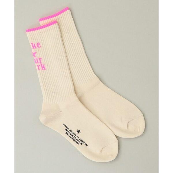 靴下 レディース MAKE YOUR MARK LOGO SOX