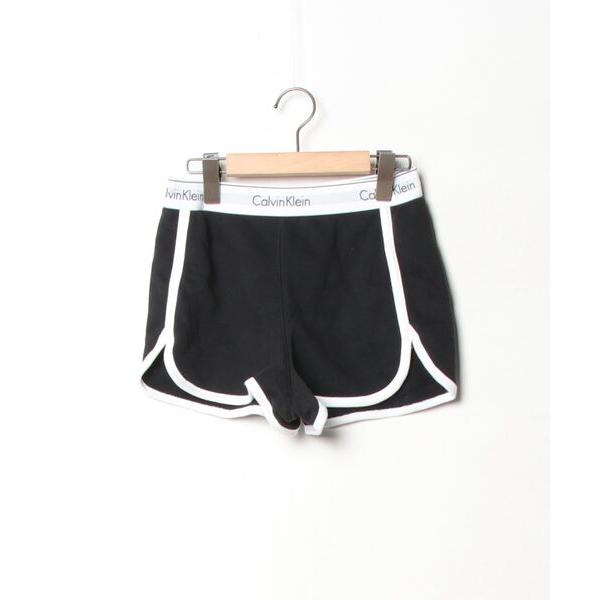「Calvin Klein Underwear」 ショートパンツ SMALL ブラック レディース