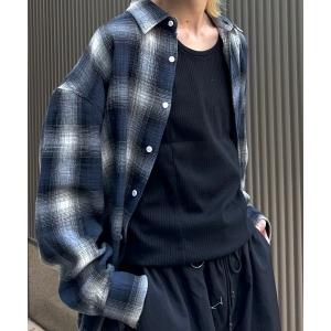 タンクトップ メンズ ストリートファッション Chikashitsu + チカシツプラス stitch rib sleeveless タンクトップ ノ