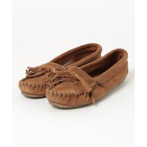 「Minnetonka」 モカシンシューズ US5 ブラウン レディース｜zozo