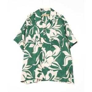 シャツ ブラウス メンズ Robes ＆ Confections/ローブス＆コンフェクションズ/Tahitian Floral Shark Skin｜zozo