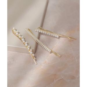 ヘアピン パールラインヘアピン「3本セット」｜ZOZOTOWN Yahoo!店