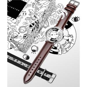 腕時計 メンズ STEVEN HARRINGTON X DW限定発売！BRISTOL DIAL 40mm本革腕時計＆ 20mm NATO STRAPの商品画像