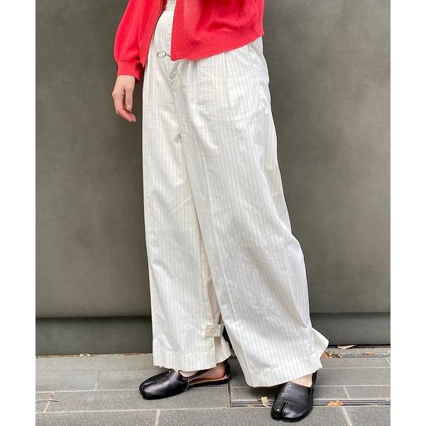 パンツ 「Audrey and John Wad」WベルトタックPT レディース