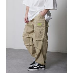 22AW✨ナゴンスタンス　パラシュートパンツ　カジュアルパンツ　ナイロン　黒　M 22AW✨ナゴンスタンス パラシュートパンツ カジュアルパンツ