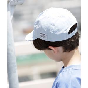 キッズ 帽子 キャップ 「環境配慮素材」UVCUT NYLON BASIC CAP 紫外線カット 撥水 接触冷感｜zozo