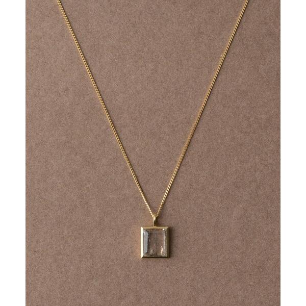 ネックレス 「ジェム」 K18YG スカポライト ネックレス レディース