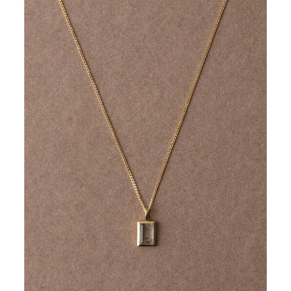 ネックレス 「ジェム」 K18YG スカポライト ネックレス レディース