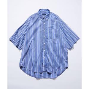 シャツ ブラウス メンズ NAUTICA/ノーティカ Faded S/S Shirt (Broadcloth Stripes)/フェイデッド ショート｜zozo