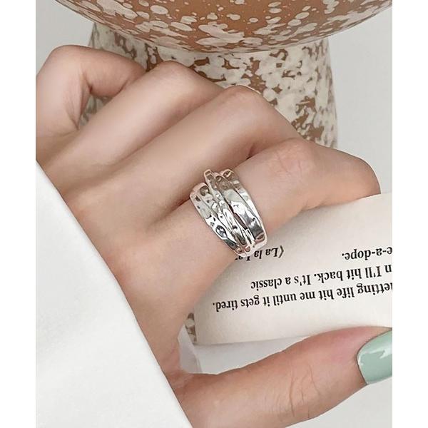 指輪 リング メタルデザインリング レディース