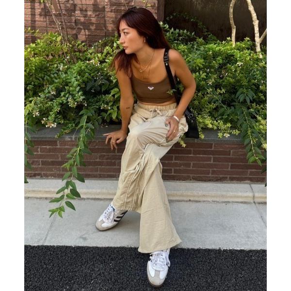 パンツ 「ZOZO限定アイテム」ONE DAY PANTS/ロキシーウエストゴムスポーティボトムス ...