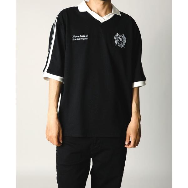tシャツ 「INASTUDIOS SELECT」ライン入りスキッパー メンズ レディース