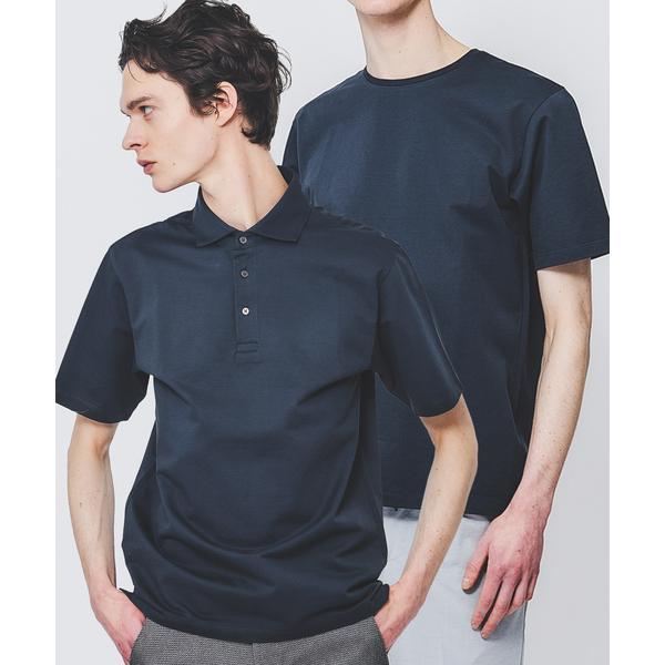 tシャツ 「2点セット / COOL DRYMAX」シルケットカノコポロシャツ ＆ Tシャツ メンズ...