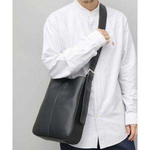ショルダーバッグ スプリットレザー（牛床革） 縦型 ショルダーバッグ B5対応 メンズ レディース