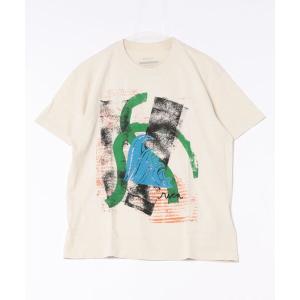 メンズ tシャツ Tシャツ RVCA メンズ 「MARK OBLOW」 OBLOW WOODCUT SS Ｔシャツ 「2024年夏モデル」/ルーカ半袖｜zozo