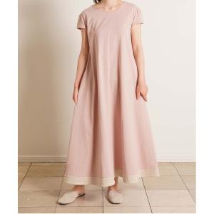 ワンピース キッドブルー -２０／天竺 -半袖ワンピース -KOWR342 -kidblue