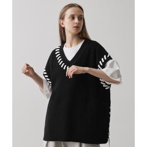CLEL セーター ニット 「CLEL」Hand Stitched Short Sleeve Side CLEL セーター ニット 「CLEL」Hand Stitched Short Sleeve Side