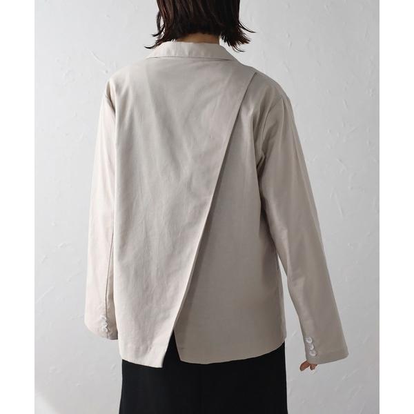 ジャケット テーラードジャケット バックデザインジャケット レディース