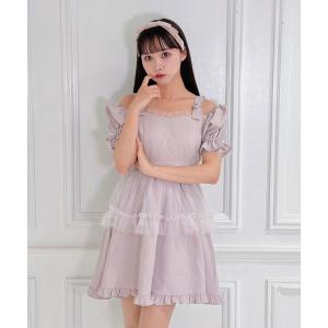 Honey Cinnamon（ハニーシナモン） スカート ポイントレースティアード