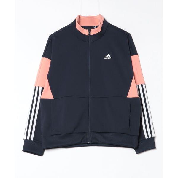 ジャージ レディース adidas/アディダス チーム ルーズフィット ダブルニット トラックトップ