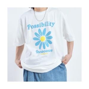 メンズ tシャツ Tシャツ プリントTシャツ デイジープリント Possibility｜zozo