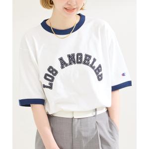 tシャツ Tシャツ レディース 「Champion/チャンピオン」SHORT SLEEVE  RINGER T-SHIRT