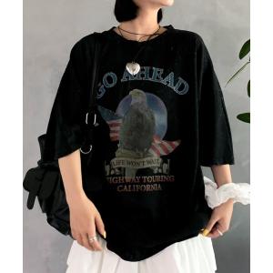 メンズ tシャツ Tシャツ ヴィンテージグラフィックプリントTシャツ｜zozo