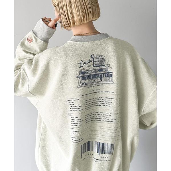 「Java」 長袖カットソー X-LARGE グレー レディース