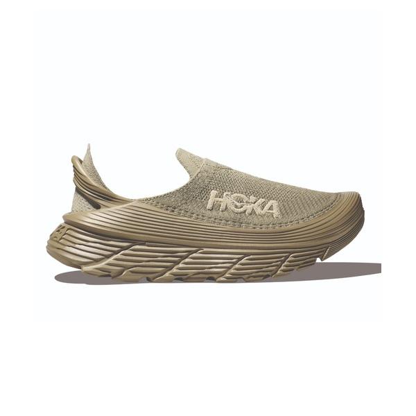 「HOKA」 スリッポン 26 タン メンズ