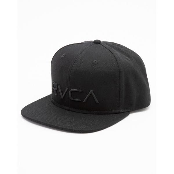 「RVCA」 キャップ FREE ブラック メンズ