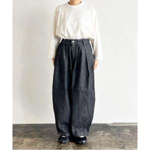 ジーンズ デニム デニムパンツ HARVESTY / ハーベスティ BLACK DENIM CIRCUS PANTS OW ブラックデニム サーカスパ