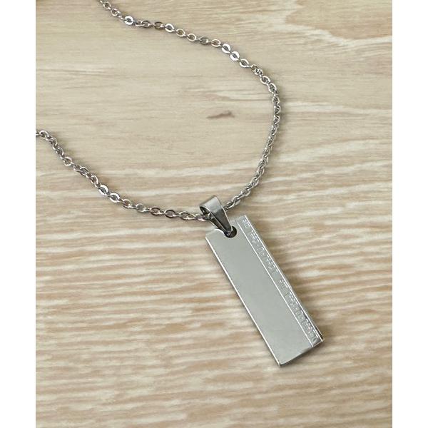 ネックレス KISHOKACHI 希少価値 メッセージプレートデザインネックレス レディース メンズ