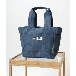 レディース トートバッグ バッグ FILA（フィラ）ポリエステルキャンバス ワンポイントブランドロゴ刺繍ミニトートバッグ レディース メンズ｜zozo